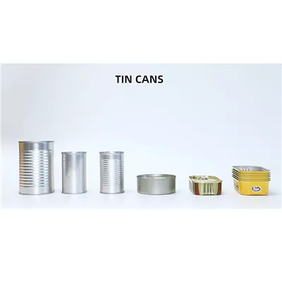 Tērauda kannas ar skārdu